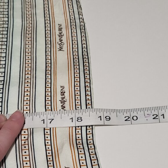 YSL Silk Square Scarf - Picture 3 of 5